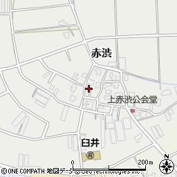 新潟県新潟市南区赤渋3624周辺の地図