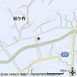 福島県伊達市保原町富沢（三斗蒔）周辺の地図