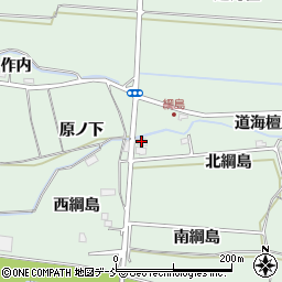 福島県福島市大笹生北綱島40周辺の地図