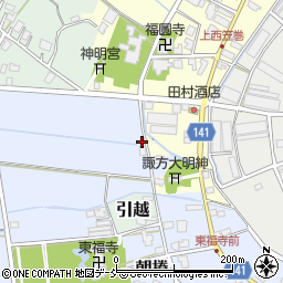 新潟県新潟市南区朝捲798周辺の地図