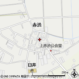 新潟県新潟市南区赤渋3621周辺の地図