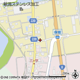 新潟県新潟市南区保坂103周辺の地図