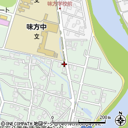 新潟県新潟市南区味方1183周辺の地図