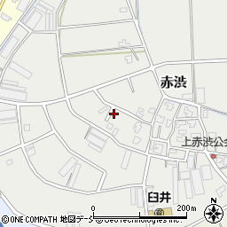 新潟県新潟市南区赤渋4553-2周辺の地図