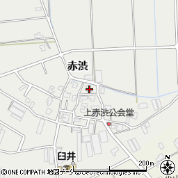 新潟県新潟市南区赤渋3605周辺の地図