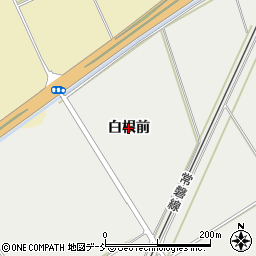 福島県相馬市成田（白根前）周辺の地図
