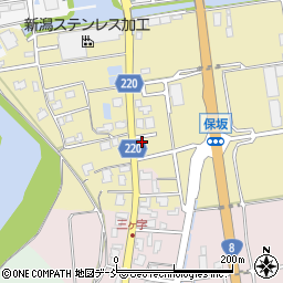 新潟県新潟市南区保坂97周辺の地図