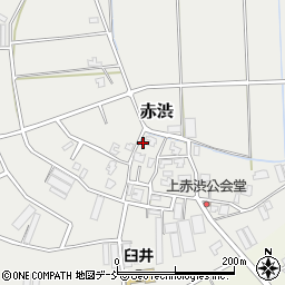 新潟県新潟市南区赤渋3601周辺の地図