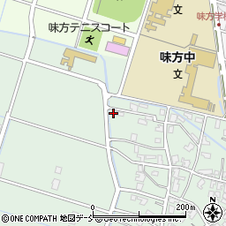 新潟県新潟市南区味方1049-5周辺の地図