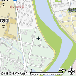 新潟県新潟市南区味方1159周辺の地図