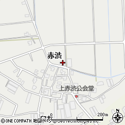 新潟県新潟市南区赤渋1274周辺の地図