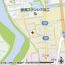 新潟県新潟市南区保坂33周辺の地図