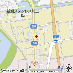新潟県新潟市南区保坂303周辺の地図