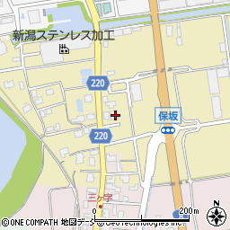 新潟県新潟市南区保坂305周辺の地図