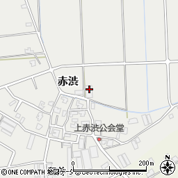 新潟県新潟市南区赤渋1281周辺の地図