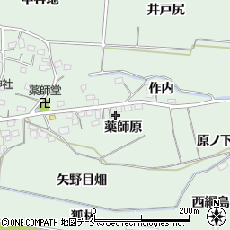 福島県福島市大笹生薬師原30周辺の地図