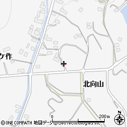 福島県伊達市保原町柱田北向前22周辺の地図