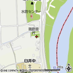 新潟県新潟市南区赤渋3126-1周辺の地図