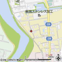 新潟県新潟市南区保坂53周辺の地図