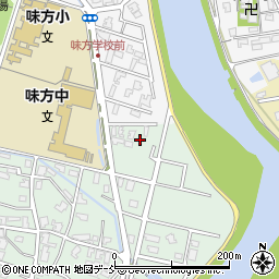 新潟県新潟市南区味方1163-3周辺の地図