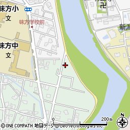 新潟県新潟市南区味方1161周辺の地図