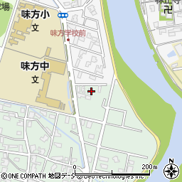 新潟県新潟市南区味方1164-4周辺の地図