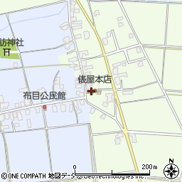 俵屋本店周辺の地図