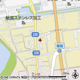 新潟県新潟市南区保坂298周辺の地図