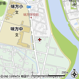 新潟県新潟市南区味方1164-3周辺の地図