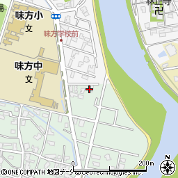 新潟県新潟市南区味方1163-1周辺の地図