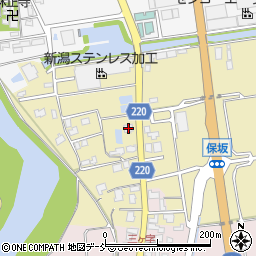 新潟県新潟市南区保坂59周辺の地図