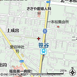 株式会社スズデン　福島営業所周辺の地図