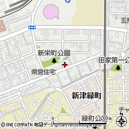 市営新津新栄町住宅５号棟周辺の地図