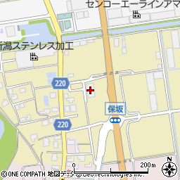 新潟県新潟市南区保坂293周辺の地図