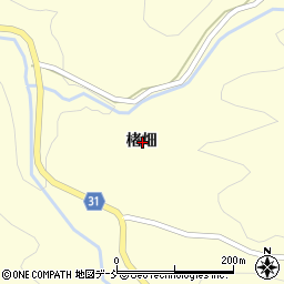 福島県伊達市霊山町大石楮畑周辺の地図