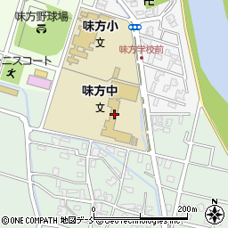 新潟県新潟市南区味方1199周辺の地図