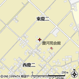 福島県福島市本内東慶二周辺の地図