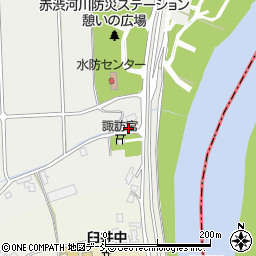 新潟県新潟市南区赤渋1514周辺の地図