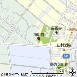 新潟県新潟市南区引越1114周辺の地図