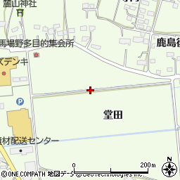 福島県相馬市馬場野周辺の地図