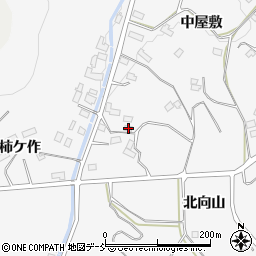 福島県伊達市保原町柱田中屋敷57周辺の地図