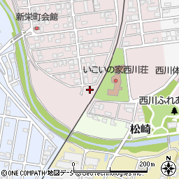 新潟県新潟市西蒲区川崎252-33周辺の地図