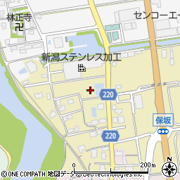 新潟県新潟市南区保坂73周辺の地図