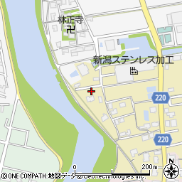 新潟県新潟市南区保坂92周辺の地図