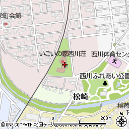 新潟市老人福祉センターいこいの家西川荘周辺の地図