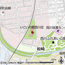 新潟県新潟市西蒲区川崎308周辺の地図