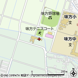新潟県新潟市南区味方1231-1周辺の地図