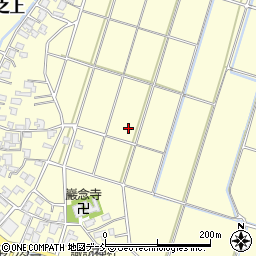 新潟県新潟市西蒲区五之上周辺の地図