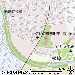 新潟県新潟市西蒲区川崎252-30周辺の地図