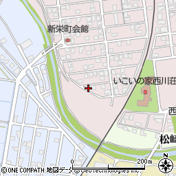 新潟県新潟市西蒲区川崎174周辺の地図